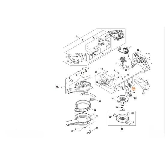 STIHL   Płytka zestykowa SA02 400 0600